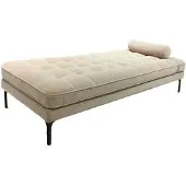 Ruth & Joanna Bonham dagbädd ivory/svart