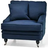 Newport Howard Classic fåtölj indigo