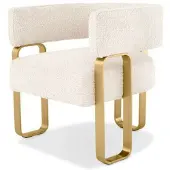 Eichholtz Capricorn fåtölj bouclé cream