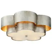 Visual Comfort Arabelle plafond silver L