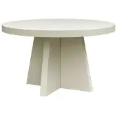 Artwood Trent förlängningsbart matbord ivory mist 130-250x130cm