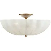 Visual Comfort Rosehill plafond antik mässing