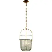 Visual Comfort Lorford Smoke Bell taklampa Gilded Iron