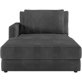 Artwood Reno schäslong avanna dark grey vänster