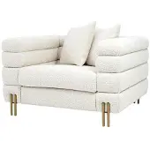Eichholtz York fåtölj bouclé cream