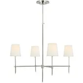 Visual Comfort Bryant takkrona nickel L