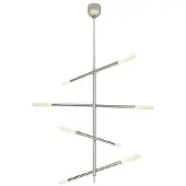 Visual Comfort Rousseau takkrona justerbar nickel