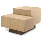 Eichholtz Nerone sidobord natural oak veneer