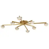 Visual Comfort Pedra plafond mässing XL