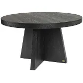 Artwood Trent förlängningsbart matbord svart 130-250x130cm