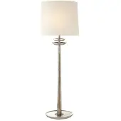 Visual Comfort Beaumont bordslampa silver