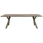 Artwood Tree matbord pebbles grey