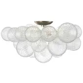 Visual Comfort Talia 25" plafond silver