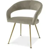 Eichholtz Bravo matstol savona greige velvet