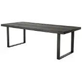 Eichholtz Melchior matbord charcoal oak