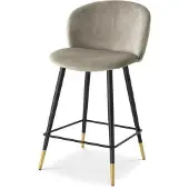 Eichholtz Volante barstol roche beige velvet