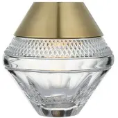 Visual Comfort Copper Coast 5" bordslampa uppladdningsbar mässing