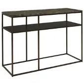 Artwood Scala Marble konsolbord dark brown / bronze