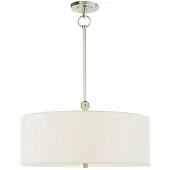 Visual Comfort Reed taklampa nickel