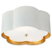 Visual Comfort Bryce plafond vit/guld M