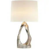Visual Comfort Cannes bordslampa silver