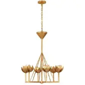Visual Comfort Alberto takkrona guld S