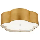 Visual Comfort Bryce Flower plafond guld L