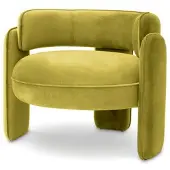 Eichholtz Chaplin fåtölj savona vintage green