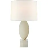Visual Comfort Versa bordslampa alabaster