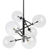 Markslöjd Taklampa , Andrew, Svart, Vardagsrum, Metall, Skandinavisk