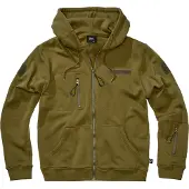 Brandit Tactical Sweatshirt Med Dragkedja