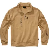 Brandit Tactical Tröja Med Halv Dragkedja