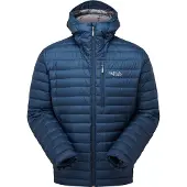 Rab - Dunjackor skid - Microlight Alpine Jacket Tempest Blue för Unisex - Storlek S - Blå