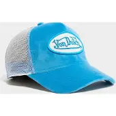 Von Dutch Velvet Trucker Cap, blå