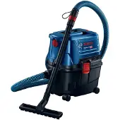 Bosch Professional GAS 15 - Dammsugare - med behållare - med/utan påse