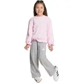Adidas Seasonals Ruffles Sweatset för tjejer, storlek 104 cm