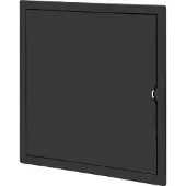 ORNO inspektionslucka 35/35, ABS, svart