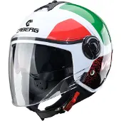 Caberg Riviera V4 X Alpha Italien Vit/Svart/Grön/Röd XL Unisex hvid