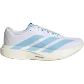 Adidas Adizero Evo SL Woven Shoes White Blue SS26, Size UK 9