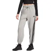 Adidas Sportbyxa 'Essentials' gråmelerad / svart