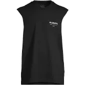 AllSaints T-shirt 'UNDERGROUND' svart / vit