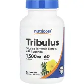 Nutricost , Tribulus, 1 500 mg, 120 kapslar (750 mg per kapsel)