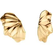 Edblad Petal örhängen L förgylld 130439