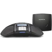 Konftel 300Wx Analog - Trådlös konferenstelefon - DECT\GAP - 3-riktad samtalsförmåg - lakritssvart - för C50300Wx Hybrid