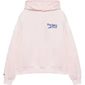 Pull&Bear Sweatshirt 'PACIFIC DRINK' ultramarinblå / rosé