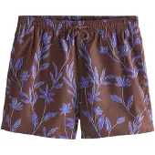 Next Badshorts choklad / lila