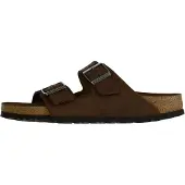 Birkenstock Pantolette 'Arizona' mörkbrun