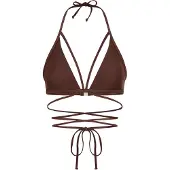 LASCANA Bikiniöverdel brun