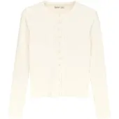 MixRay Knappad Slim Fit Ribbad Stickad K Cardigan
