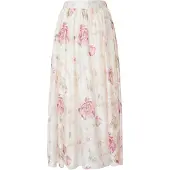 Zabaione Kjol 'Ka44therine' elfenben / pastellgrön / magenta / pastellrosa
